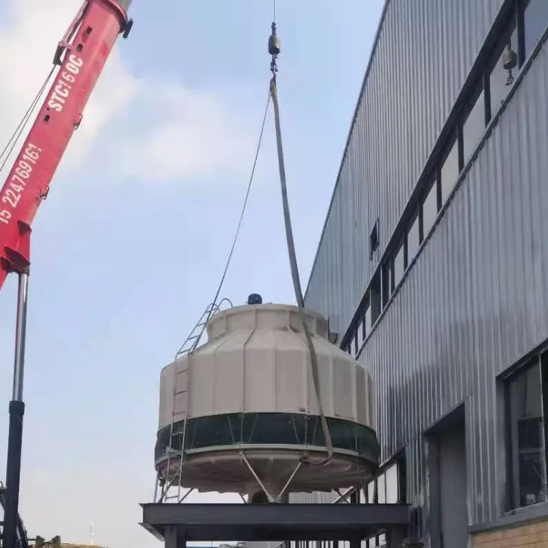 closed cooling system with cooling tower