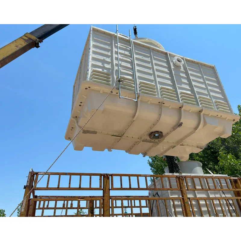 High-Efficiency Square Cooling Tower | Durable FRP Models